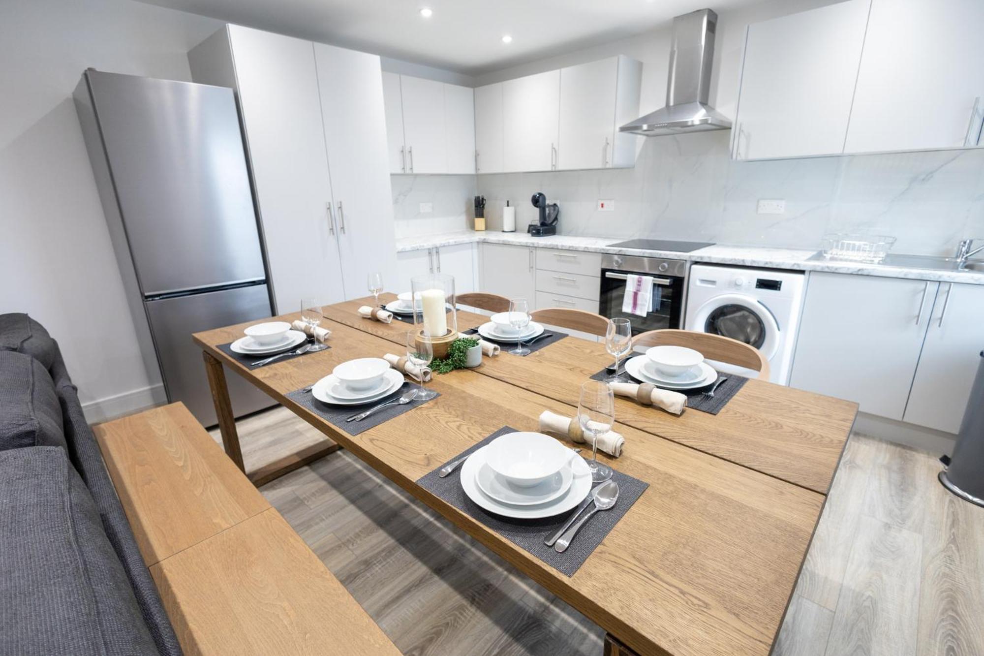 شقة Contemporary 3Br Flat In Watford واتفورد المظهر الخارجي الصورة