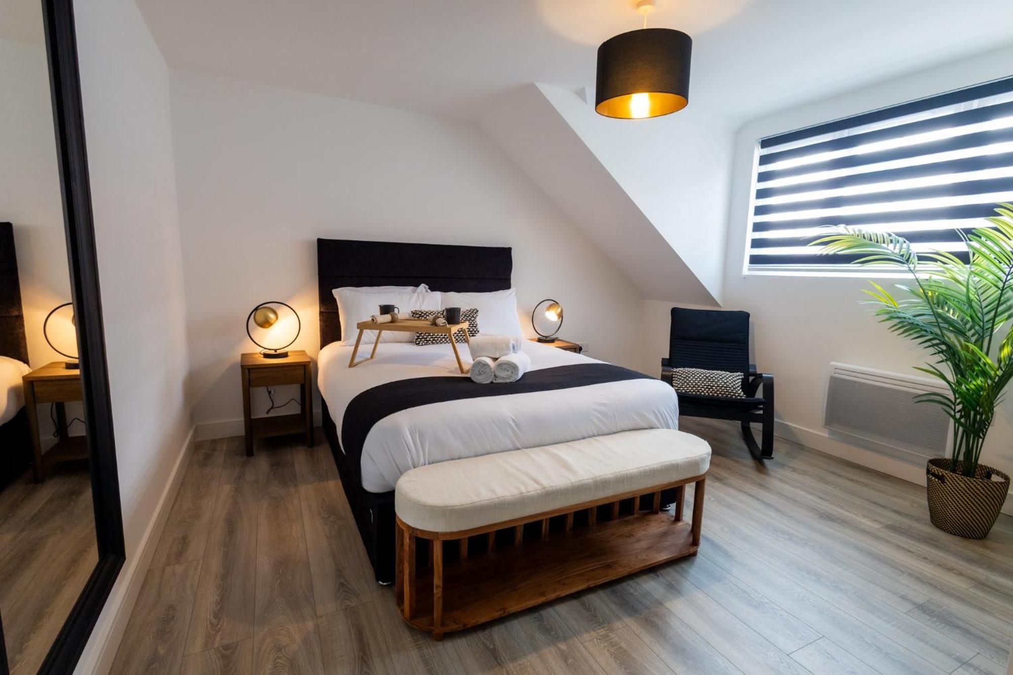شقة Contemporary 3Br Flat In Watford واتفورد المظهر الخارجي الصورة